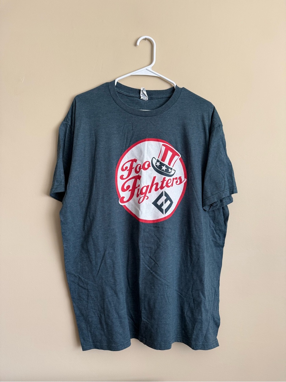Foo Fighters Uncle Sam Americana Band T-Shirt Size XL